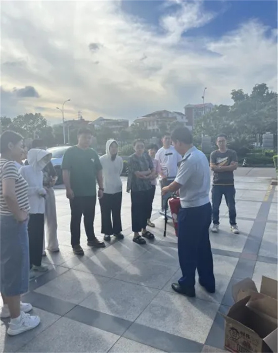 碳酸钙厂家消防演练